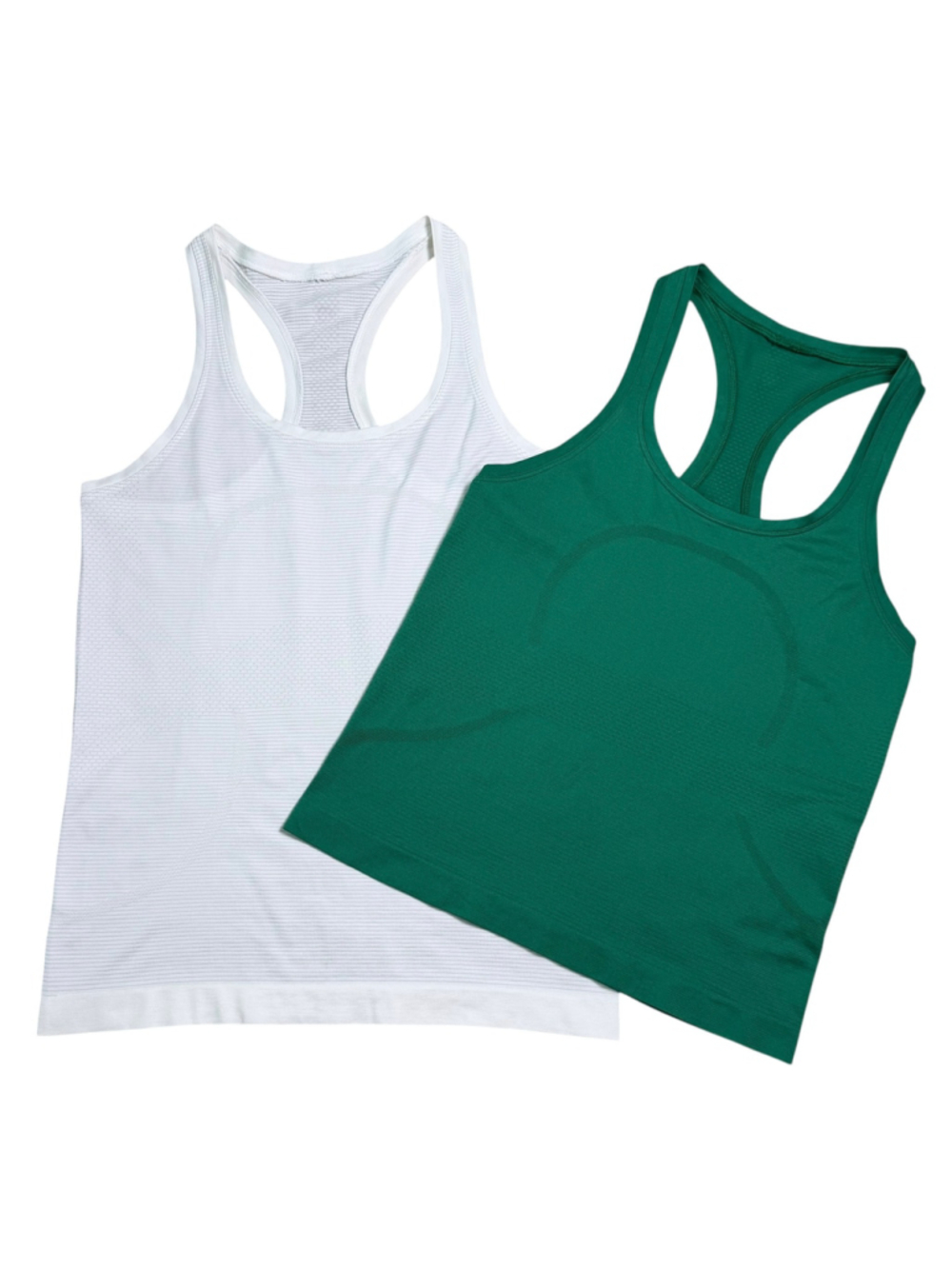 Lululemon Swiftly Tank Bundle Green/White Women's Size 6